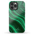 Malachite Marble Agate Custom Name iPhone Case
